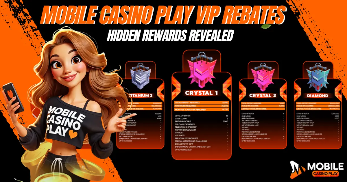 Mobile Casino Play VIP Rebates: Hidden Rewards Revealed