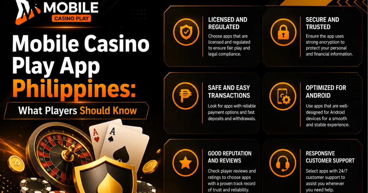 image of mobile casino play app philippines: what players should know