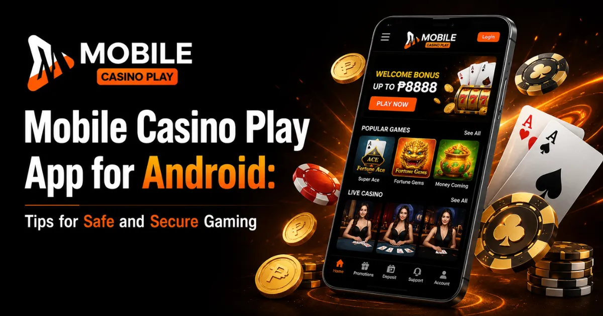 image of mobile casino play app for android: tips for safe and secure gaming