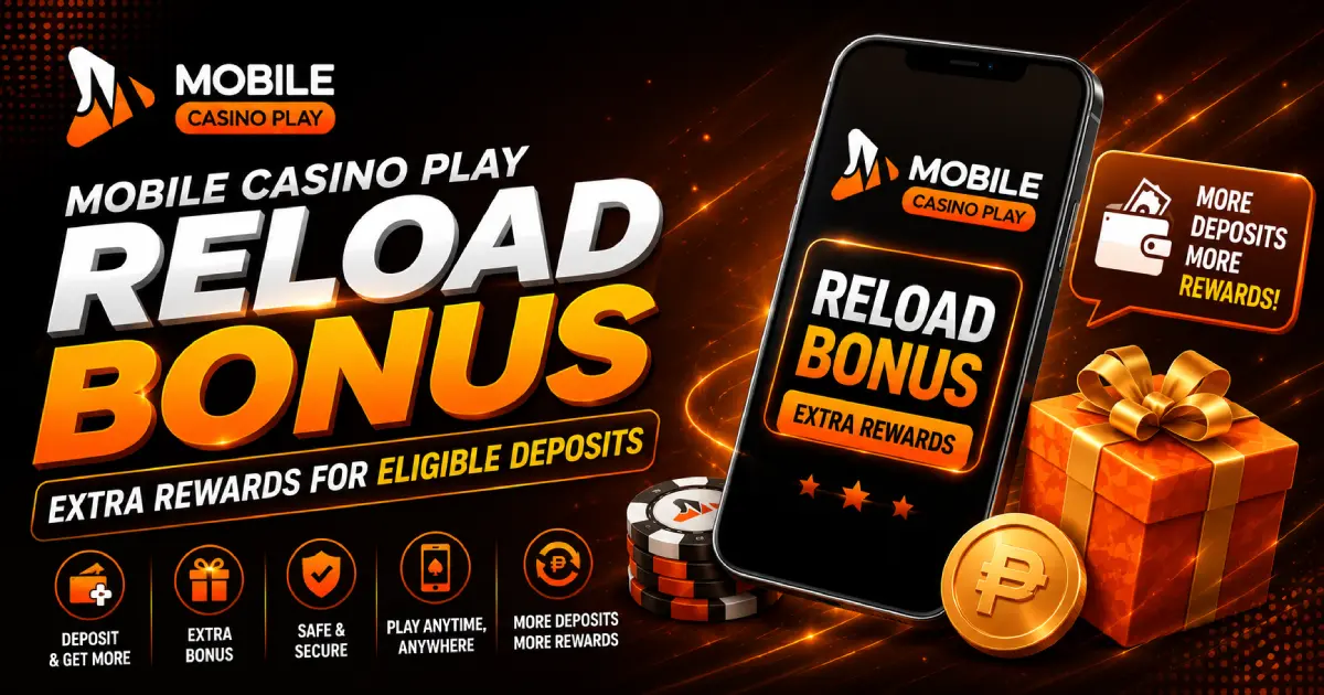 Mobile Casino Play Reload Bonus